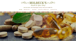 Desktop Screenshot of molbecks.com